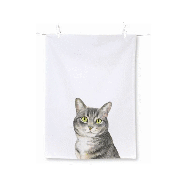 Köögirätik Farm Cat 50x70cm