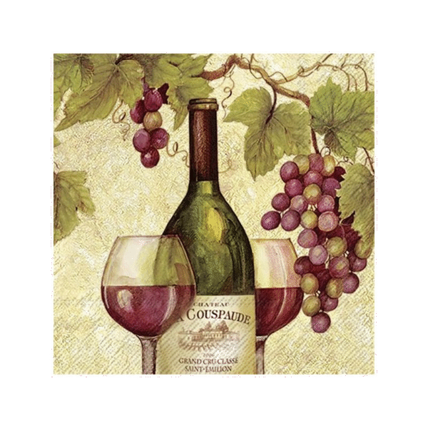 Salvrätikud Red Wine  25x25cm